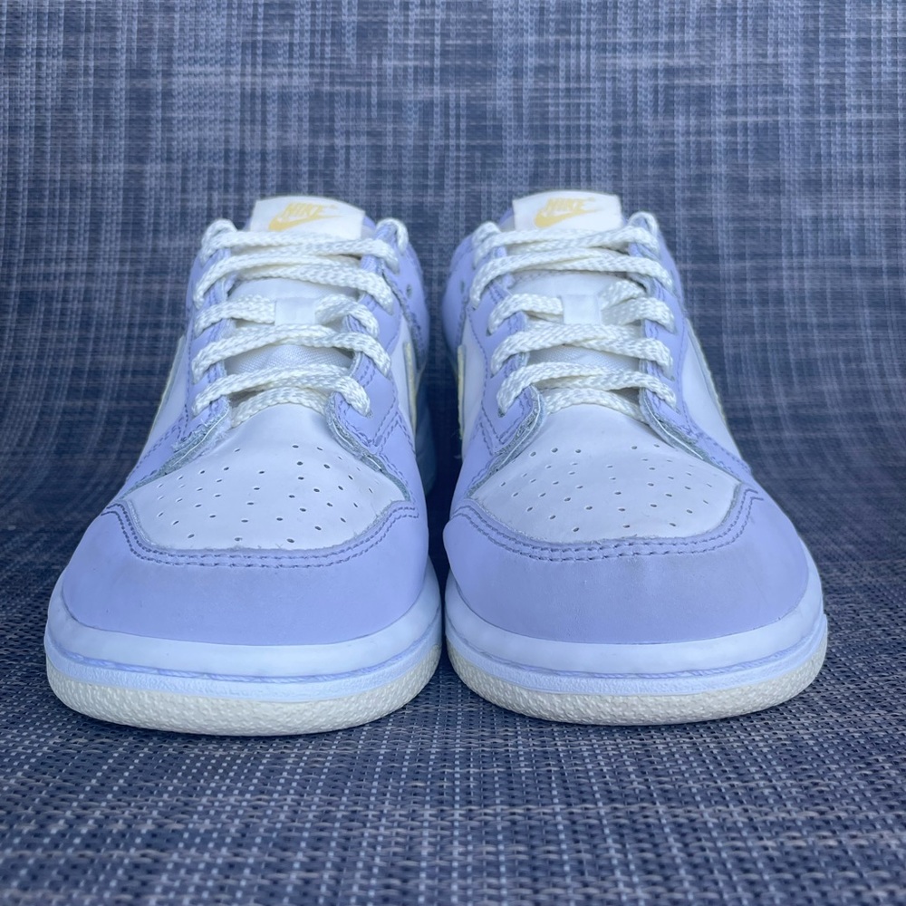 Nike Kids Dunk Low SE "Easter" Pastel Purple Cream Sneakers Girls Size 1.5 Y - Picture 4 of 11